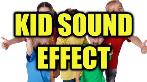 kids talking sound effect.
